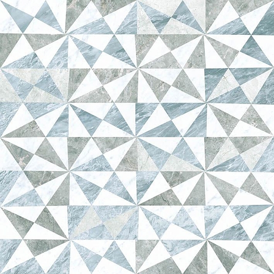 Керамогранит Vitra Marmori геометрический микс К946565LPR01VTEO 60x60