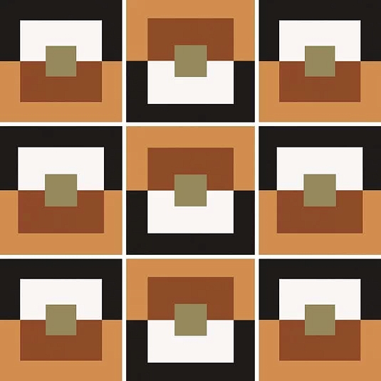 Керамогранит Equipe Bauhome Punkt Warm 20x20