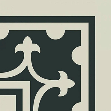 Декор Ribesalbes Pasion Blanco Esquina 20x20