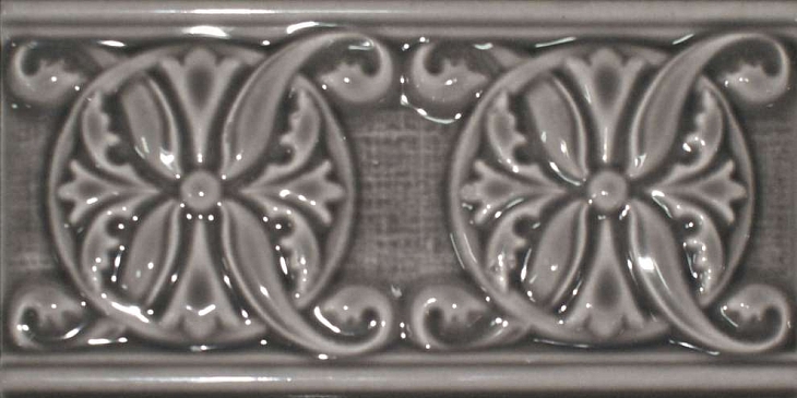 Бордюр Cevica Classic 10 Basalt 7.5x15