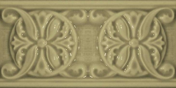 Бордюр Cevica Classic 10 Khaki 7.5x15