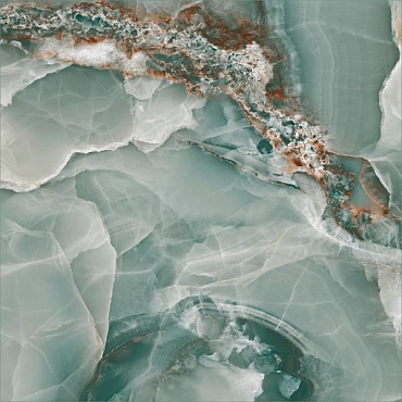 Керамогранит B-PLUS Onyx Turquoise Pulido 120x120