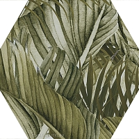 Керамогранит Pamesa Hex. Vegetal Trend Green 25.8x29