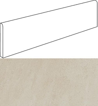 Плинус Atlas Concorde 10мм Wise Ice Mist Battiscopa 7.2x60