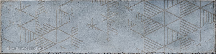 Декор Cifre Ceramica Omnia Decor Blue 7.5x30