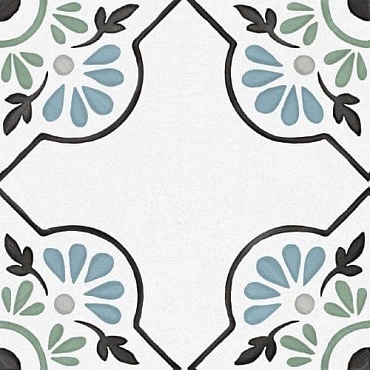 Керамогранит Ennface Pattern Ponza Petals 20x20