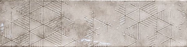 Декор Cifre Ceramica Omnia Decor Grey 7.5x30
