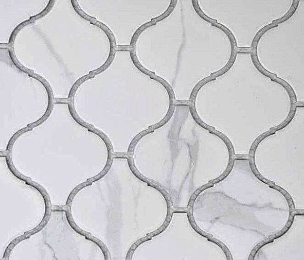 Мозаика Философия Мозаики Porcelain Arabesko Carrara 24.6x28