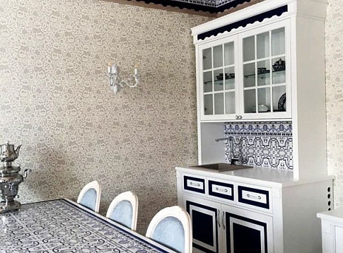 Кухня в загородном доме