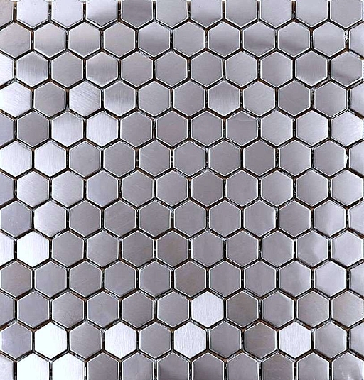Мозаика Философия Мозаики Hexagon Metal 29x31