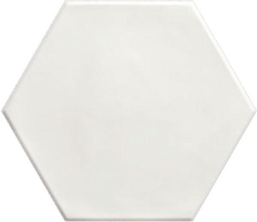 Керамогранит Ribesalbes Geometry Hex White Matt 15x17.3