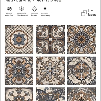 Керамогранит Infinity Ceramica Geoslate Carving 60x60