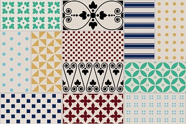 Декор Mix Vives Ceramica Clichy Vanilla 10x20