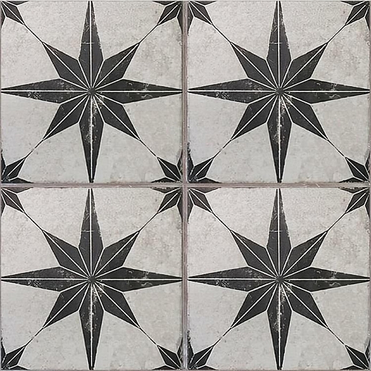 Керамогранит Etili Seramik Scintilla Black Pre-Cut 45x45