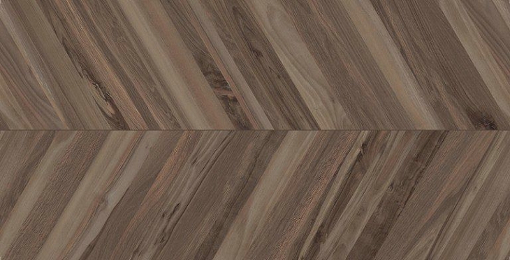 Керамогранит Piemme Ceramiche Fleur De Bois Chevron Chocolat N/R 03026 60x120