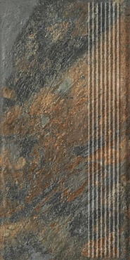 Ступень Paradyz Ardis Rust Stopnica Prosta Struktura Mat 30x60