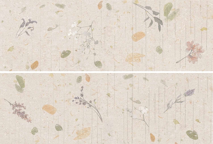 Панно Ibero Botanical Decor Natural (Set 2 Pzs) 60x90