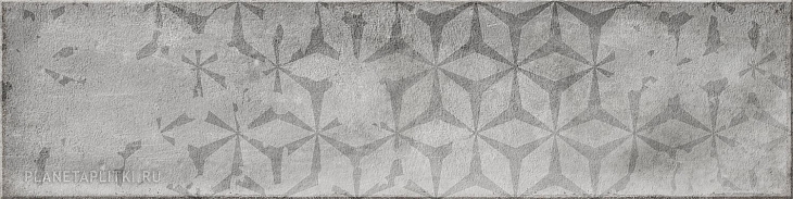 Декор Cifre Ceramica Omnia Decor Grey 7.5x30