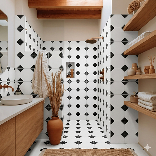 Керамогранит Etili Seramik DV Grey Pre-cut 45x45