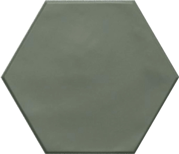 Керамогранит Ribesalbes Geometry Hex Green Matt 15x17.3