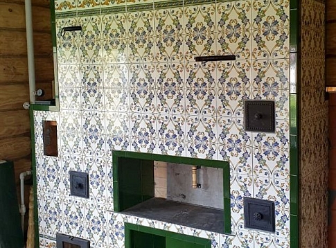 Печь в деревянном доме