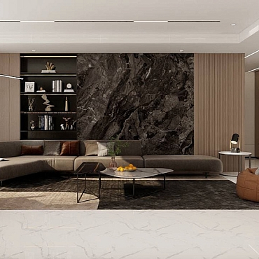 BHW-0021 Calacatta White Polished (Sinking Ink)60x120