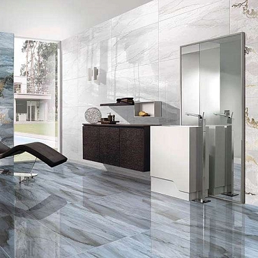 Decor Solitaire Gold-Blu30x30