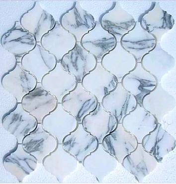 Мозаика Философия Мозаики Arabesco Arabescato 62*74 29.5x30.5