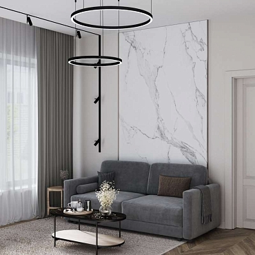 Calacatta White glossy A connect110x280