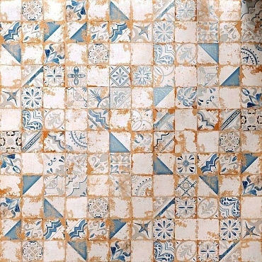 Керамогранит El Molino Memory 7 Azul Brillo 58x58