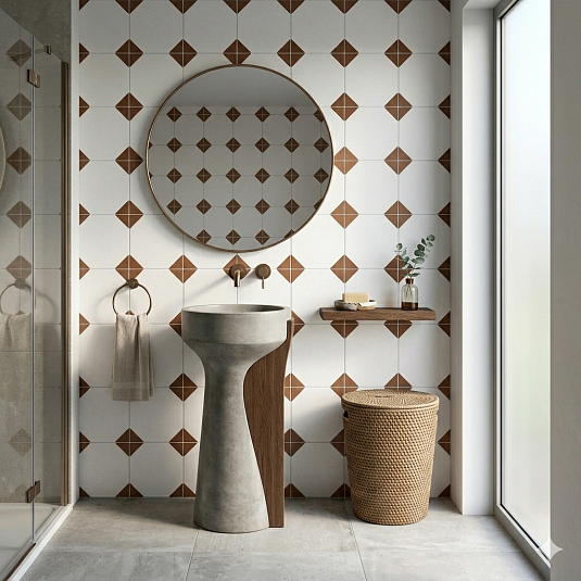 Керамогранит Etili Seramik DV Terra Cotta Pre-cut 45x45