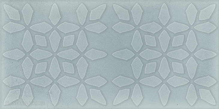 Настенная плитка Cifre Ceramica Sonora Decor Turquoise Brillo 7.5x15