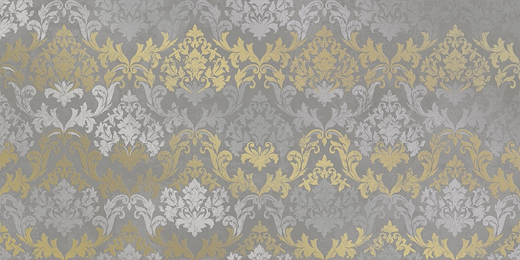 Декор Керлайф Luce Damasco Plata/Silver 31.5x63
