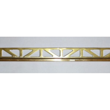 Металлический профиль Porcelanosa Pro-Mate laton Brillo Oro (11x5x2500) 11x250