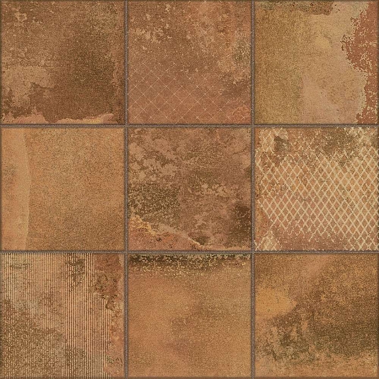 Керамогранит La Platera Kube Cora Cobre-D 45x45