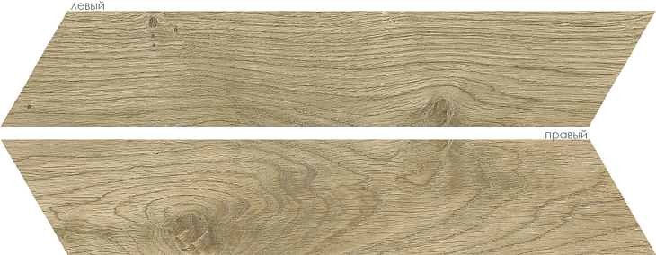 Керамогранит Oset Elegance Nature Chev (левый и правый) 8x40
