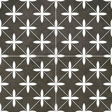  NiceKer Chic Poole Black 45x45