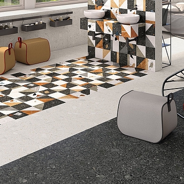 Stracciatella Grafito60x60