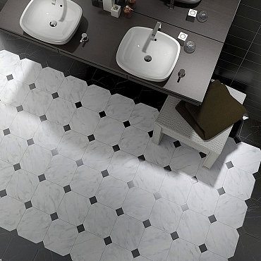 Octagon Blanco Mate4.6x4.6