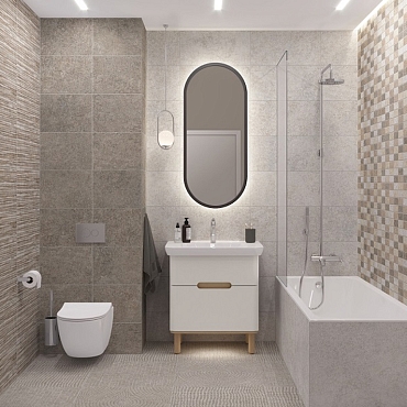 Stone-X Декор Этнический Микс Теплая Гамма R10A60x60