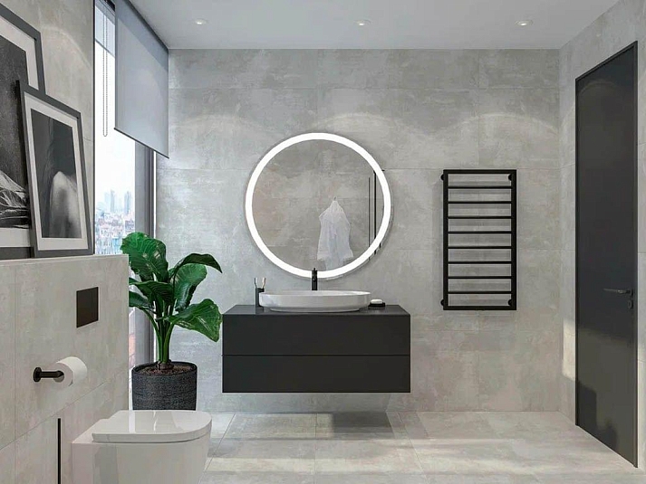 Керамогранит AGL Tiles Metal Cemento