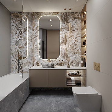 Decors Elite Bluebell Decor A+B (2pzs 60*120)120x120