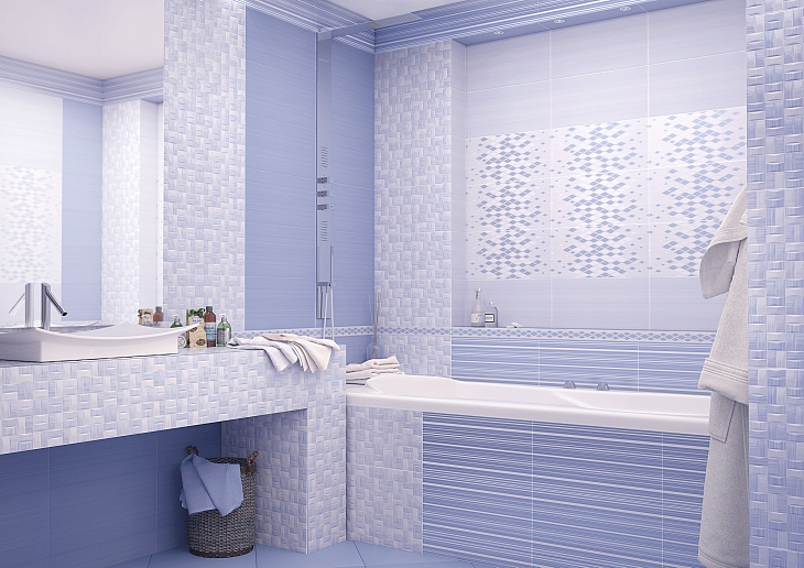 Плитка AltaCera Twist Blik Azul