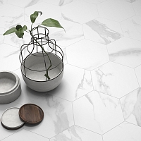 Керамогранит ITT White Soul Hexa