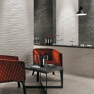 3D Wall Diamond White Matt40x80