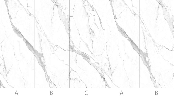 Плитка Bonaparte Calacatta White glossy