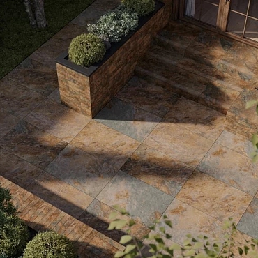 Ardis Rust Elewacja Struktura Mat6.6x40