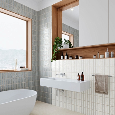 Deco River Aqua32x62.5