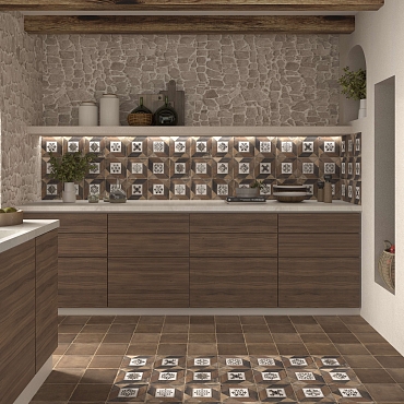 Elegance Blu Green20x20