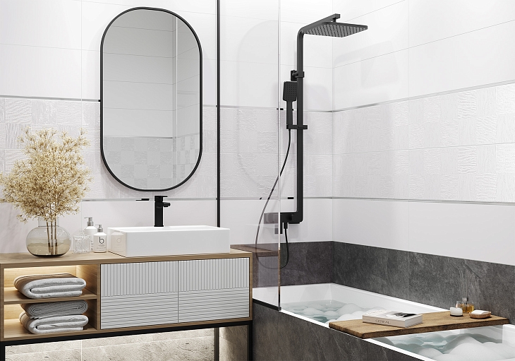 Настенная плитка Delacora Grafito